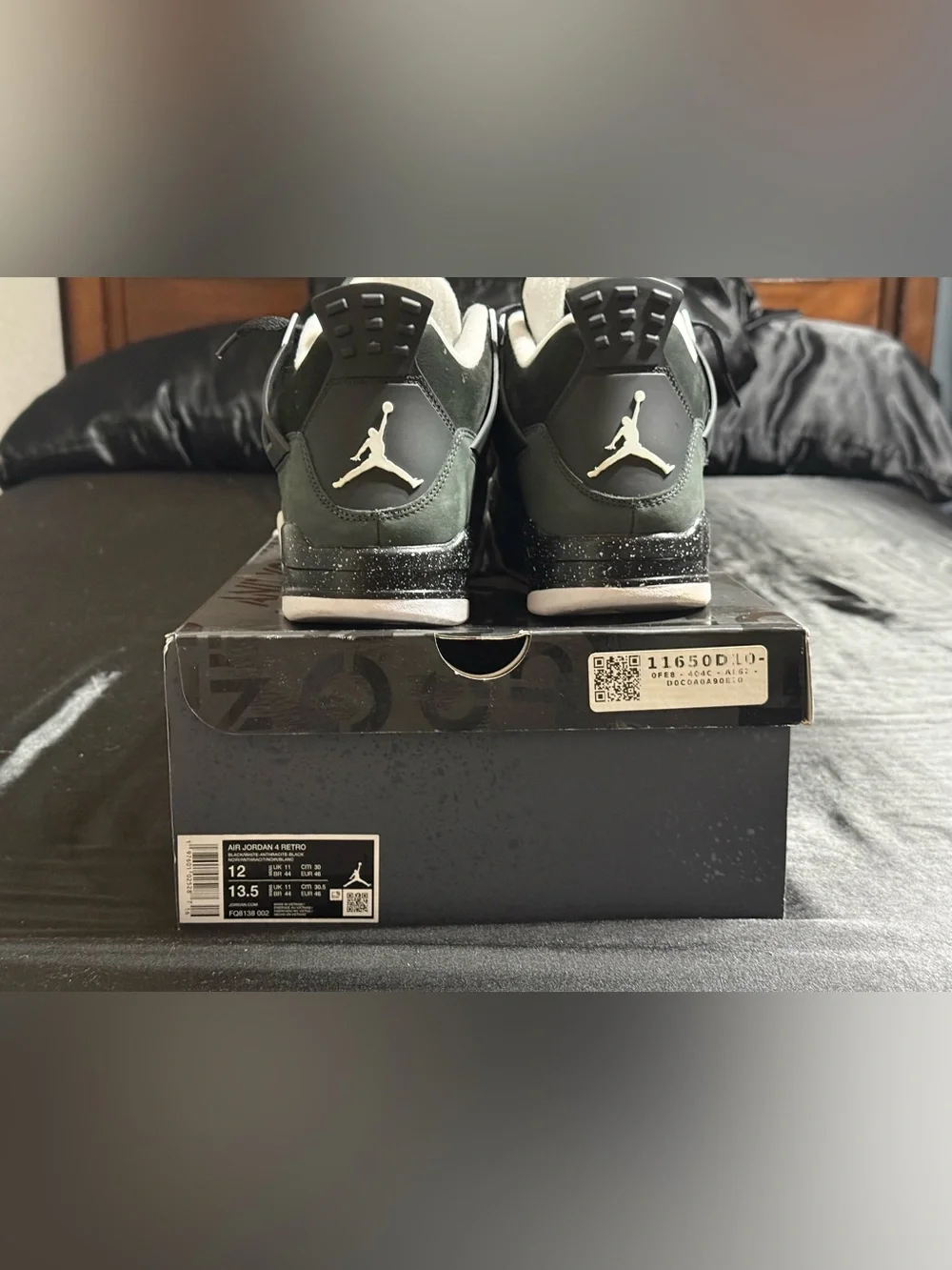 Men's Size 12 - Jordan 4 Retro Fear (2024)